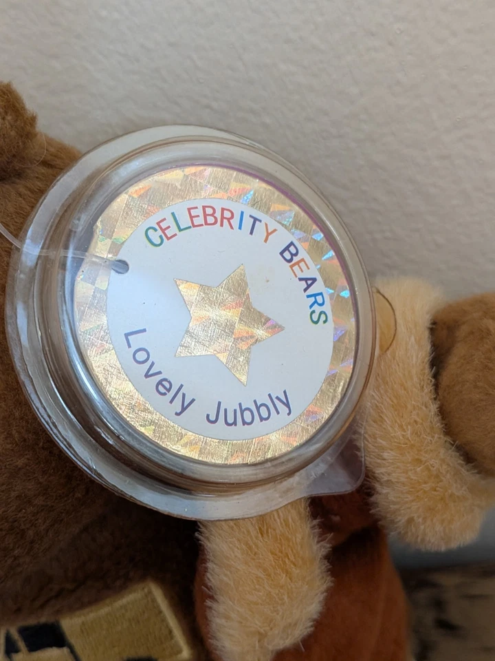 Celebrity Bears Lovely Jubbly Only Fools And Horses Del Boy Plush W/Official Tag - Image 3 of 4