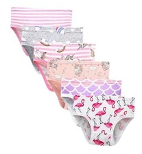 Toddler Soft Cotton Panties Little Big Girls Undies 4 6 Pack-unicorn37