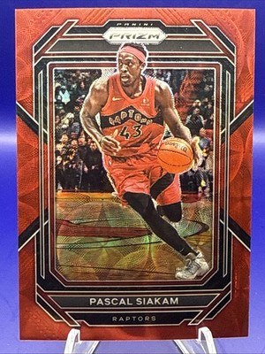 2022-23 Panini Prizm - Pascal Siakam #29 Choice Red Prizm /88
