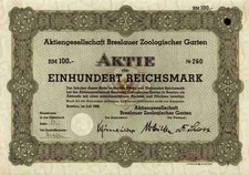 Wrocławski Ogród Zoologiczny 1938 Breslau Wroclaw Schlesien Dresden Leipzig 100