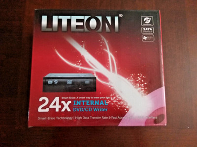 NEW LITEON 24x Internal DVD/CD Writer IHAS324-NEW Sealed Box