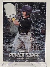2021 Panini Prizm Draft Picks -Power Surge Jackson Merrill #PS-JM (RC) Baseball 