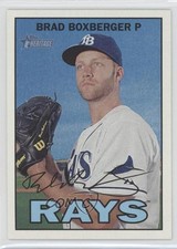 2016 Topps Heritage Gum Damage Back Brad Boxberger #331 0f8