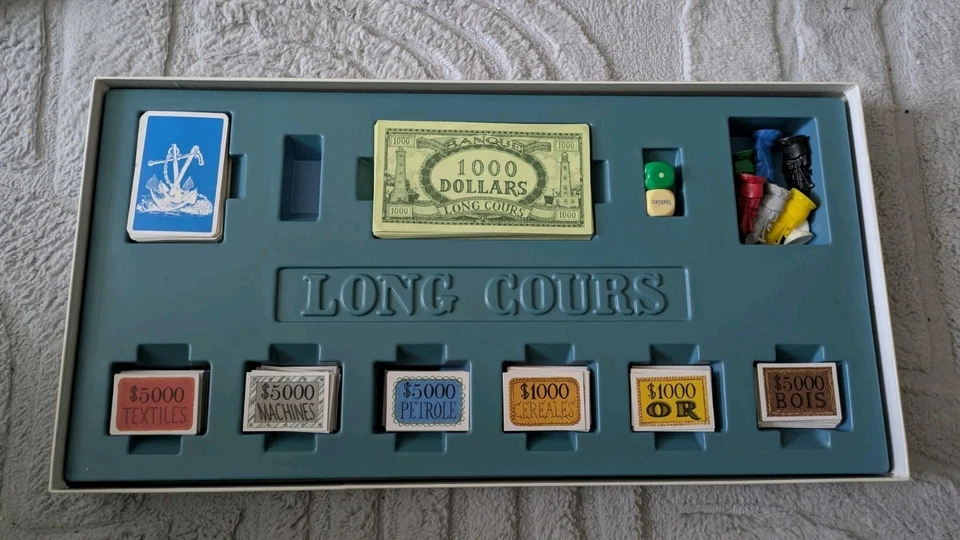 Jeu de société "Long cours" MIRO 1977 (vintage) - Photo 2/4