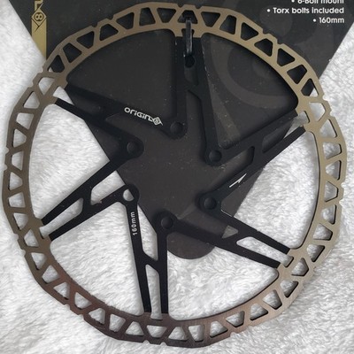 ORIGIN8 BIKE BICYCLE BRAKE DISC ROTOR SPEEDCHECK 6B 160mm BLACK | eBay