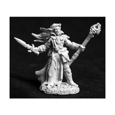 Reaper Dark Heaven Metal Metal 28mm Dark Elf Sorcerer Pack New