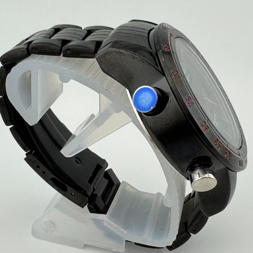 Naviforce Analog Digital Quartz Watch Men 30m Black Alarm Chrono New Battery - Image 3 of 4