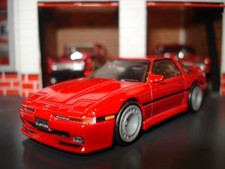 1989 TOYOTA SUPRA LIMITED EDITION SPORTS CAR 1/64 MB RED