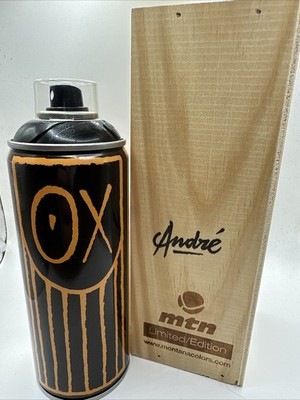 Mtn Andre Ltd Edition Can Spray Graffiti Art 