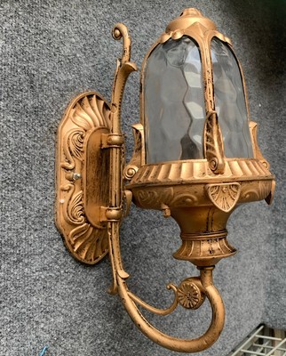 Garden Wall Lamp Glass Wall Light Yard Outdoor Wall Lighting Vintage Wall Lights