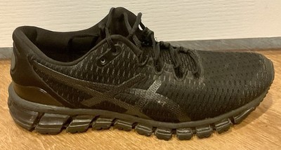 ASICS Gel Quantum 360 Knit Black Athletic Running Shoes Men s 10.5 T7E2N