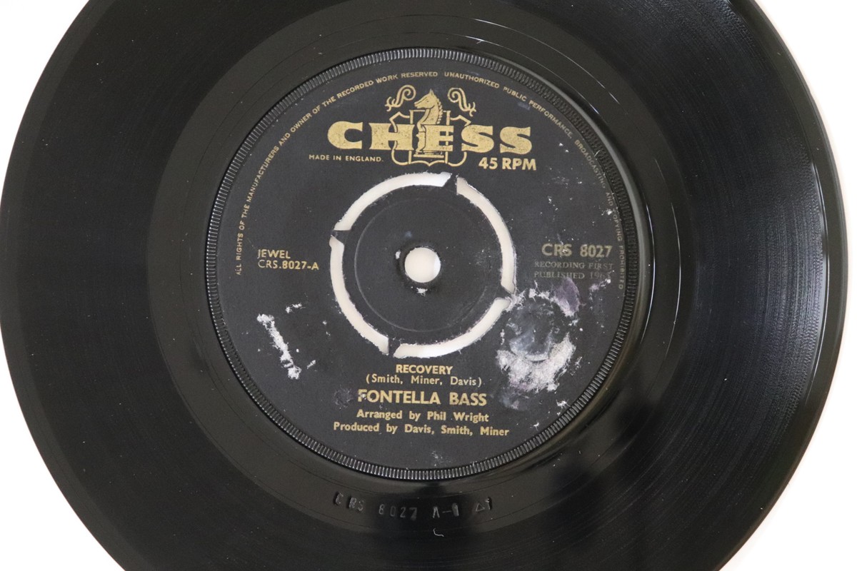 英7” Fontella Bass Recovery CRS8027 Chess /00080 7