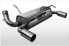 FOX Duplex Racinganlage ab Kat je 1x90mm scharf für Peugeot 206 RC ab 99 2.0l