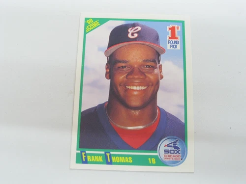 1990 Score Baseball #663 Frank Thomas Rookie RC