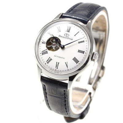 Orient Star RK-ND0005S Classic Semi Skeleton Automatic Ladies Watch Stainless