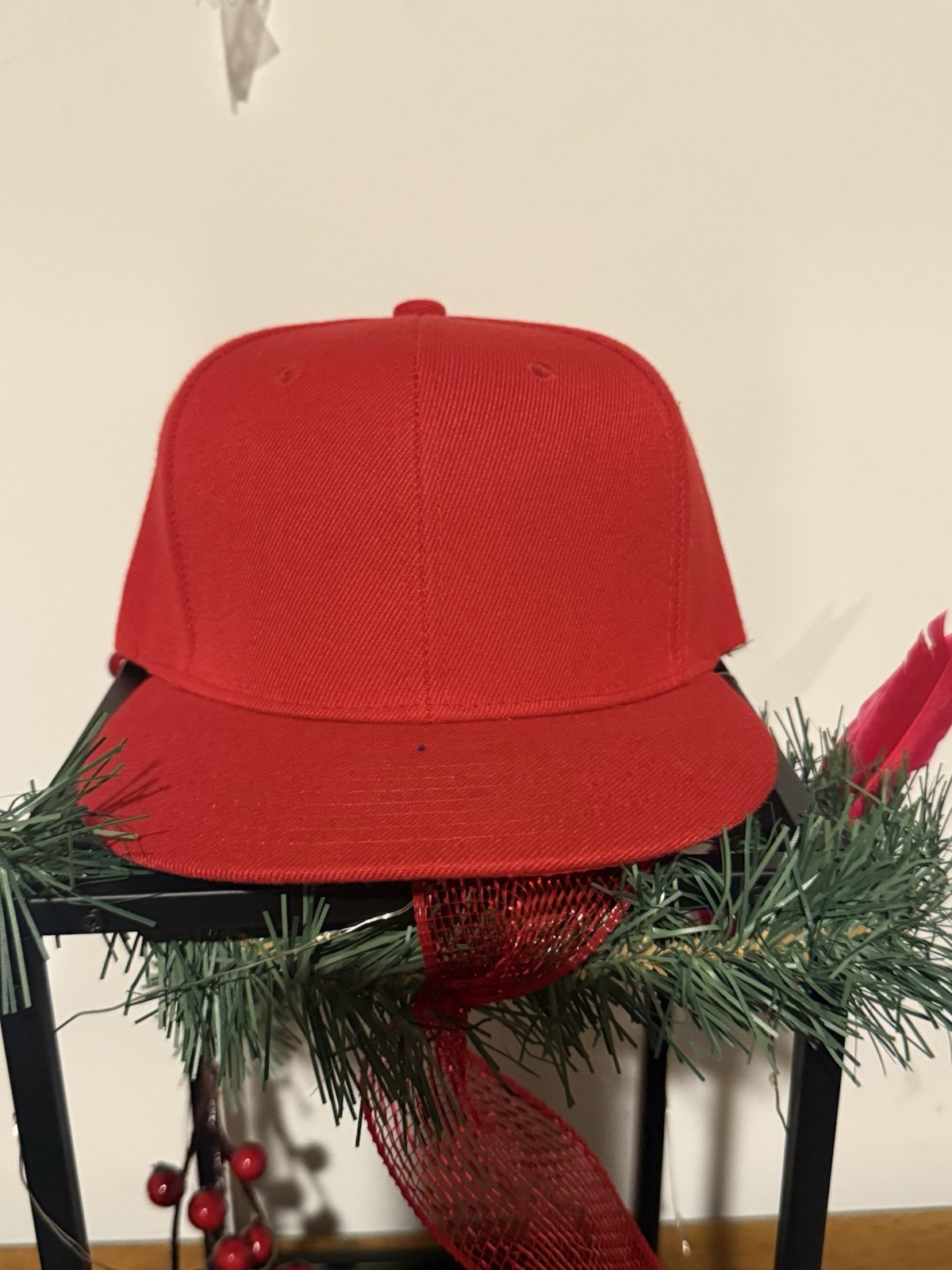 Men's Adjustable Snapback Baseball Caps Solid Ass… - image 7