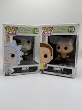 Funko Pop! Animation: Rick & Morty: Rick Sanchez #112 & Morty Smith #113 2PK NIB
