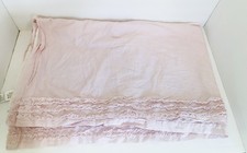 Hello Spud 100 Cotton Crib Skirt with Petite Ruffle Pink