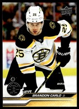 2023-24 Upper Deck Brandon Carlo Boston Bruins #513