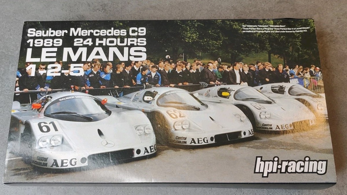 HPI Racing Sauber Mercedes C-9 1989 Le Mans Special Set 1:43 | eBay
