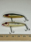 Lot of 2 Topwater Walking Bait mirrOlure Top Dog & Similar Fishing Lure — photo 2