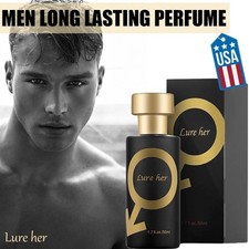 NEW Pheromone Perfume Spray Aphrodisiac Golden Lure Her For Men to Attract Women