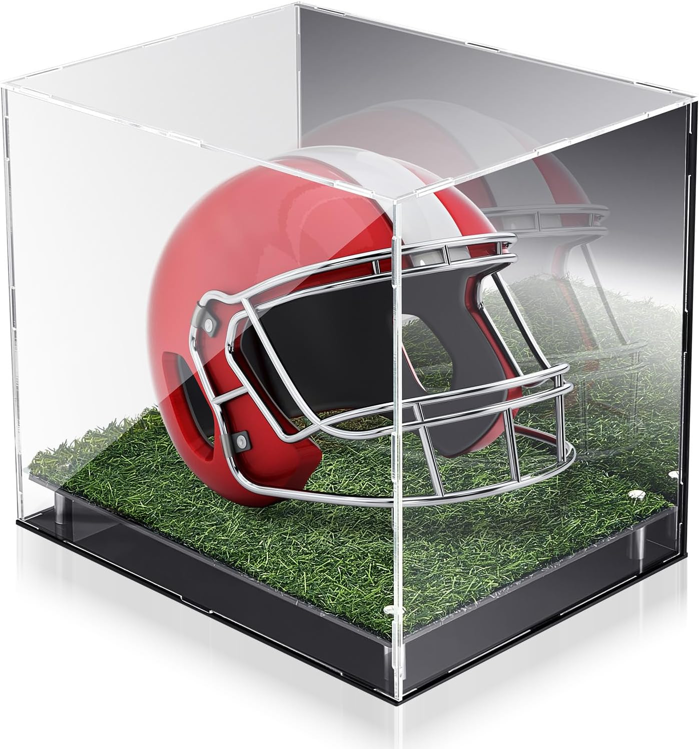 Display Case With Turf Grass 14.5 X 11 X 12 In Full Size