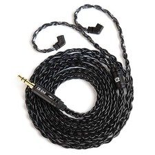 KBEAR ST12 Recessed 2Pin IEM Cable, in Ear Monitor Earphone Cable, 8 Core 4N ...