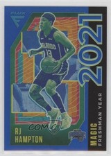 2020-21 Panini Flux Freshman Year Blue Prizm 83/99 RJ Hampton #22 6k2