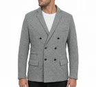 J.LINDEBERG MENS WOOL JACKET  BRICE QUILT KNIT size M