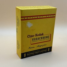 Kodak Kodachrome Color Film Double 8mm Magazine Daylight Type 25 Feet 1950s NOS