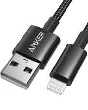 USB a to Lightning Cable, Mfi-Certified 1-Pack, 3.3 Ft, Black 