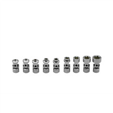 Vim Tools 9 Pc. 14 Dr. Stubby Universal Joint E-torx Socket Set Vim Tools 9 Pc. 14 Dr. Stubby Universal Joint E-torx Socket Set