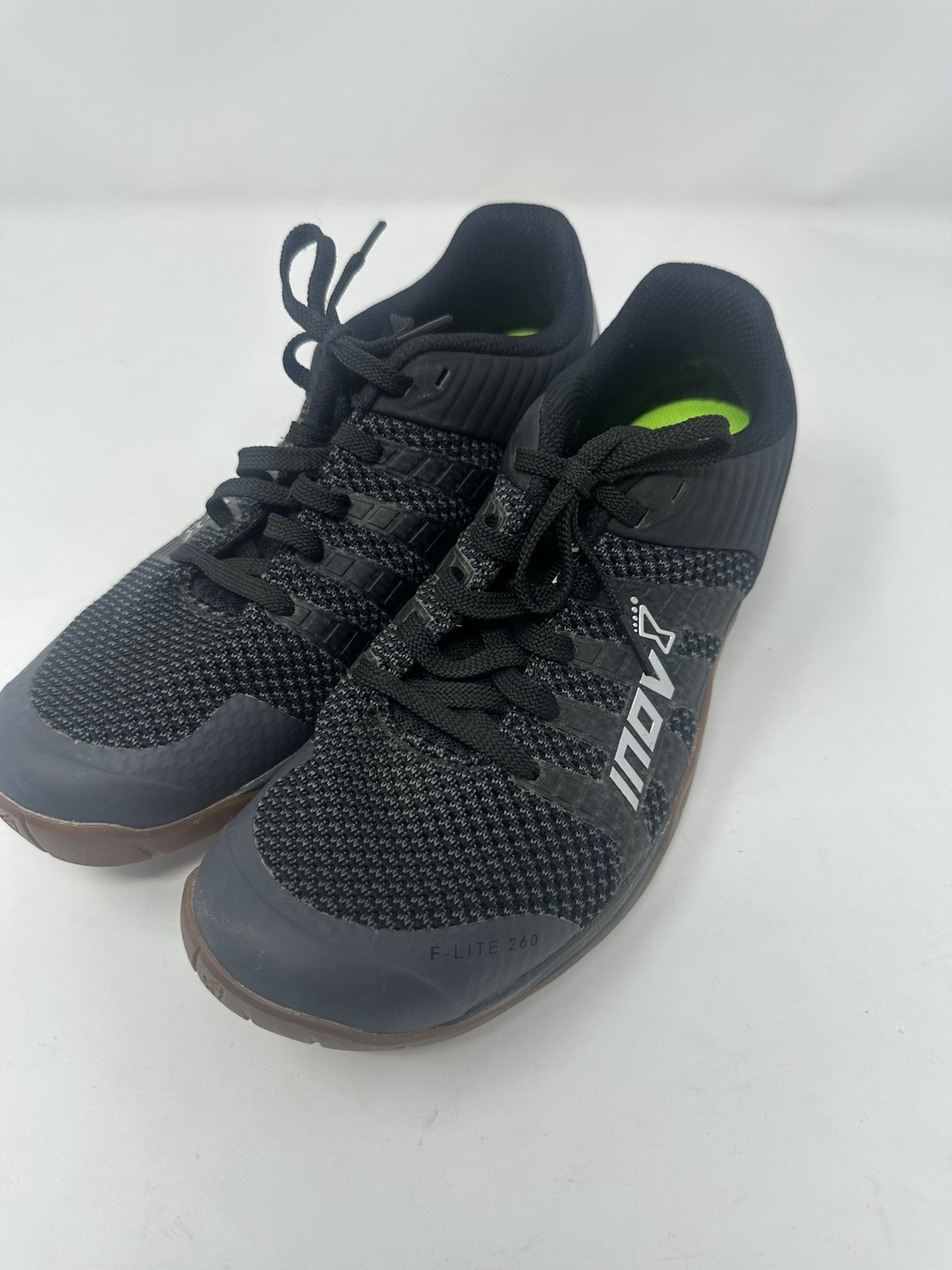 SAOLA Scarpe da Tennis INOV 8 F LITE 260 Unisex Taglia (M6.5) (W8) Nero Corsa Outdoor