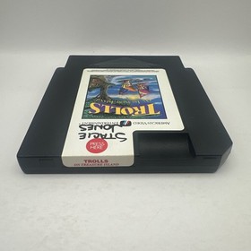Trolls On Treasure Island Nintendo NES Game Cartridge American Video