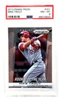 2013 Panini Prizm Rookie of the Year MIKE TROUT Baseball Card PSA 8 NM-MT