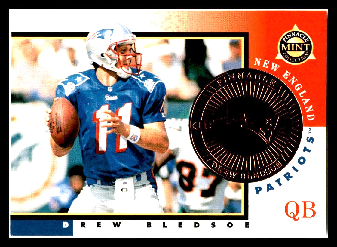 1997 Pinnacle Mint Collection Bronze Drew Bledsoe #2 Free Shipping