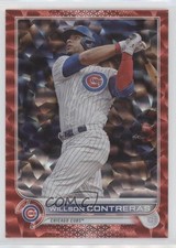 2022 Topps Series 1 Red Foil 122/199 Willson Contreras #147 0t4b