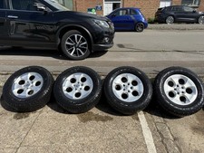 Jeep  4 Alloys Wheels & Goodyear Tyres 255/70/18