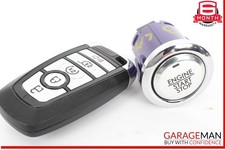 20-24 Lincoln Aviator Engine Ignition Start Stop Switch Button w/ Remote Key Fob