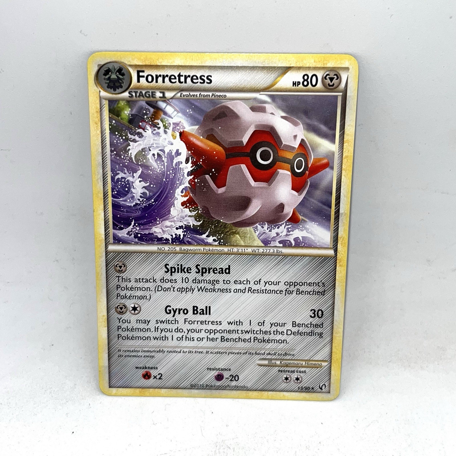 Forretress 13/90 Undaunted Regular Rare Pokemon TCG