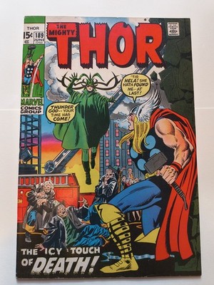 The Mighty Thor #189 Marvel Comics 1971  4.5 5.0 condition