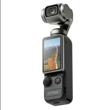 Vlogging Camera with 1'' CMOS Videos Pocket Camera with 3-Axis Gimbal Stabilizer