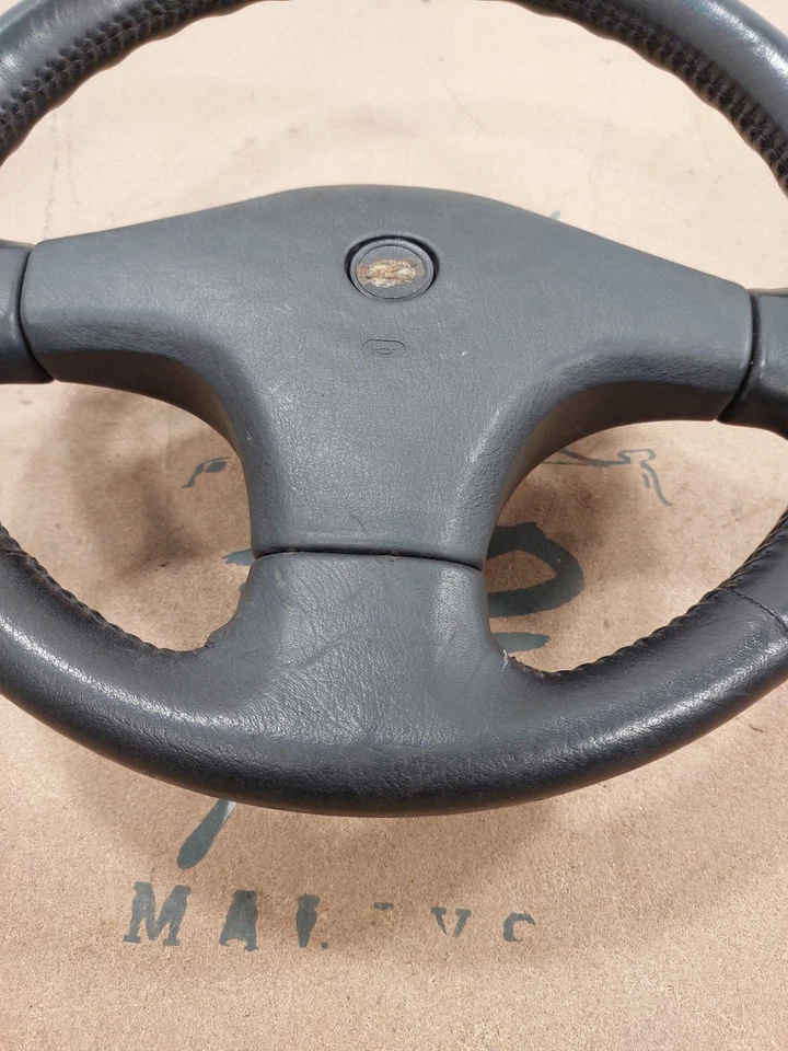 JDM Nissan Fairlady Z Z32 300ZX Leather Steering Wheel Genuine 90-96 - Image 3 of 4