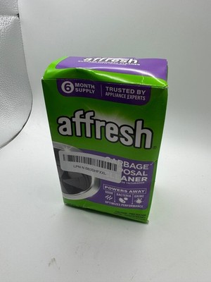 affresh Garbage Disposal Cleaner Tablets 6 Tablets 6 Month Supply 264g