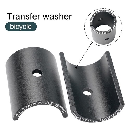 /New Bicycle Bike Handlebar Bar Shim Spacer Stem Reducer 25.4mm To 31.8mm / - Picture 3 of 28