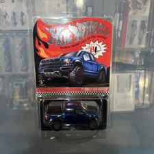 Hot Wheels '17 Ford F-150 Raptor 2018 RLC Low # 415/10,000 Blue Spectra Flame!!!