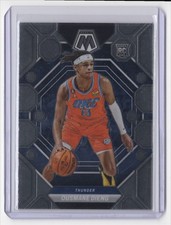 2022-23 Panini Mosaic Ousmane Dieng Rookie Oklahoma City Thunder #206