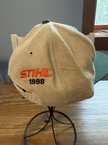 1998 Stihl Large Mouth Bass Snap Back Hat Men One Size Rare Vintage Hat - Bild 6 von 11