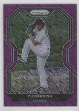 2021 Panini Prizm Tier II Purple Shimmer Prizm 7/7 Yu Darvish #142 0c3